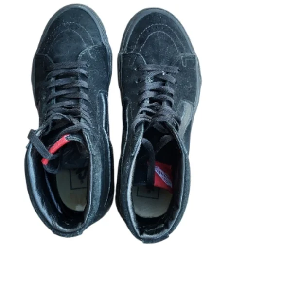 Vans Hi Top Skate Skateboard Old Skool Black Athletic Sneaker Women 8 Men 6.5 SK - Picture 5 of 12